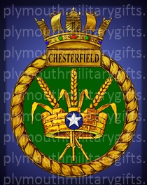 HMS Chesterfield Magnet